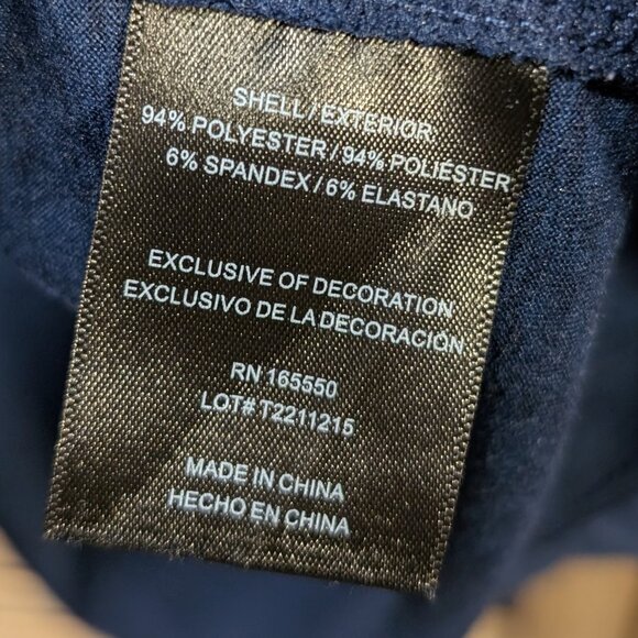 32 Degrees Heat Blue Quarter-Zip Pullover Size XL - Picture 6 of 7